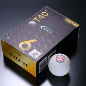 Мяч TUTTLE T40+ 6 шт для настольного тенниса