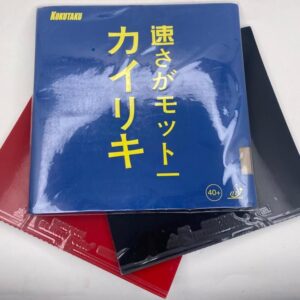 Накладка KOKUTAKU Blutenkirsche Tokyo красная на синей губке на ракетки для настольного тенниса