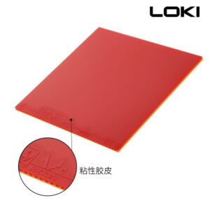 Накладка LOKI RXTON 5 Красная на ракетку для настольного тенниса
