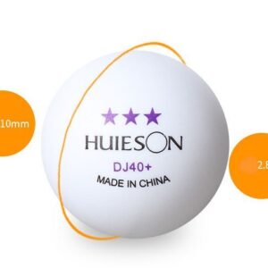 Мяч 100шт Huieson 3 DJ40+ для настольного тенниса