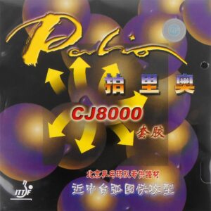 Накладка PALIO CJ8000 38-41 градус красная на ракетку для настольного тенниса