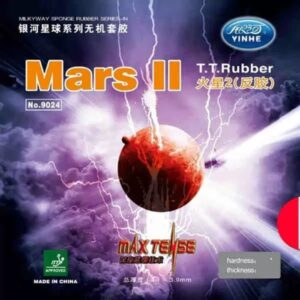 Накладка YINHE Mars 2 (medium) чёрная для настольного тенниса