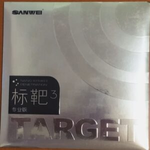 Накладка SANWEI TARGET 3 Pro national 39гр красная на ракетки для настольного тенниса.