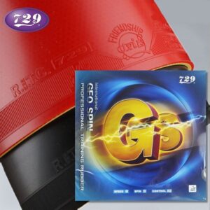 Накладка 729 Geo Spin красная для настольного тенниса