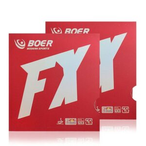 Накладка BOER FX Черная на ракетки для настольного тенниса