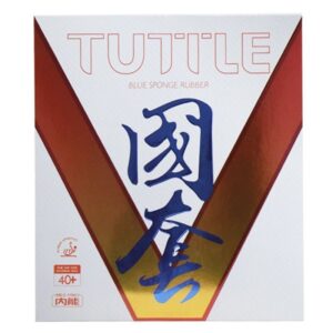 Накладка TUTTLE Beijing V national чёрная на оранжевой губке на ракетки для настольного тенниса.