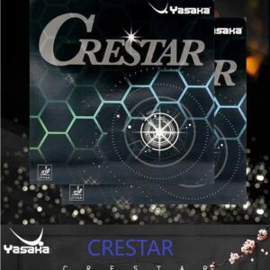 Накладка YASAKA crestar чёрная для настольного тенниса
