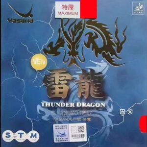 Накладка YASAKA THUNDER Dragon красная для настольного тенниса