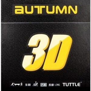 Накладка TUTTLE 3D AUTUMN OX ШИПЫ чёрная для настольного тенниса