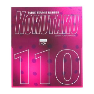 Накладка KOKUTAKU 110 1.5mm ШИПЫ красная для настольного тенниса