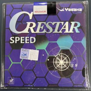 Накладка YASAKA CRESTAR SPEED красная для настольного тенниса
