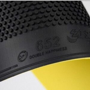 Накладка DHS 652 2.2 ШИПЫ чёрная, короткие шипы ,для настольного тенниса