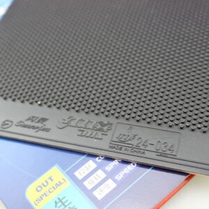 Накладка DHS Sharping ШИПЫ 2.2 чёрная, короткие шипы ,для настольного тенниса