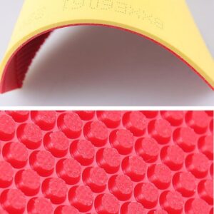 Накладка DHS Sharping ШИПЫ 2.2 красная, короткие шипы ,для настольного тенниса