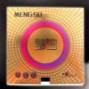 Накладка MENG SU на синей губке черная (medium hard) на ракетки для настольного тенниса