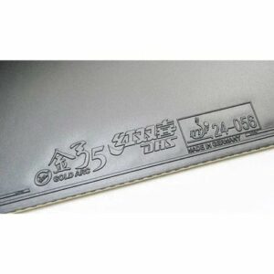 Накладка DHS GOLD ARC 5 чёрная 47.5 градусов для настольного тенниса