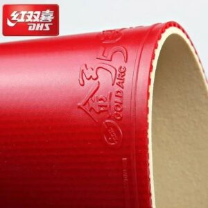 Накладка DHS GOLD ARC 5 красная 47.5 градусов для настольного тенниса