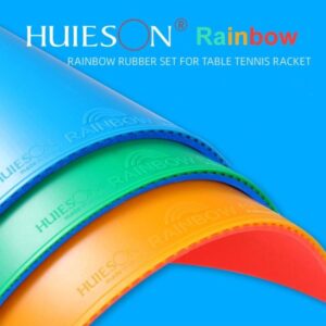 Накладка Huieson Rainbow , зеленый, на ракетку для настольного тенниса