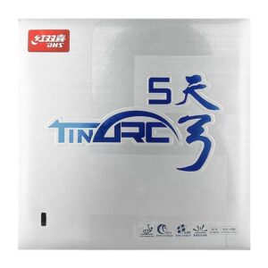 Накладка DHS TIN ARC 5 красная 37 градусов для настольного тенниса