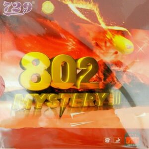 Накладка 729 Friendship Ritc 802 Mystery lll (2.1 35град) ШИПЫ черная для настольного тенниса