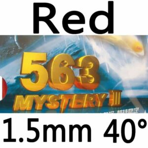 Накладка 729 Friendship Ritc 563 Mystery lll (1.5 40град) ШИПЫ красная для настольного тенниса