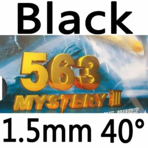 Накладка 729 Friendship Ritc 563 Mystery lll (1.5 40град) ШИПЫ черная для настольного тенниса