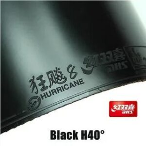 Накладка DHS HURRICANE 8 черная 40 градус 2,15 , для настольного тенниса