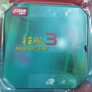 Накладка DHS HURRICANE 3 NEO красная 37 градус 2,1 , для настольного тенниса