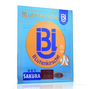 Накладка Blutenkirsche SAKURA красная 47.5 гр на ракетку для настольного тенниса.