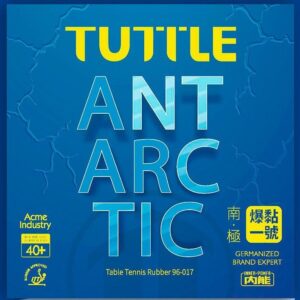 Накладка Tuttle AntArctic черная 47.5 на ракетку для настольного тенниса.