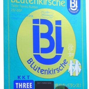 Накладка Blutenkirsche THREE NINE красная 53 гр на ракетку для настольного тенниса.
