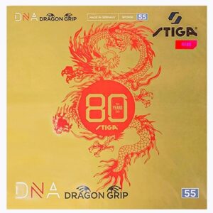 Накладка STIGA DNA DRAGON GRIP (80 years) чёрная 55гр