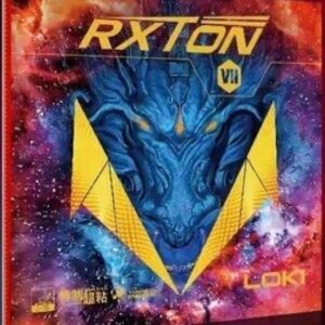 Накладка LOKI RXTON 7 Nation 37 гр Красная на ракетки для настольного тенниса