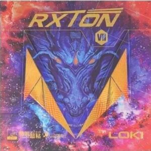 Накладка LOKI RXTON 7 Nation 37 гр Красная на ракетки для настольного тенниса