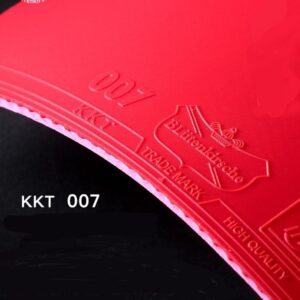 Накладка Blutenkirsche KKT 007 красная на ракетку для настольного тенниса.