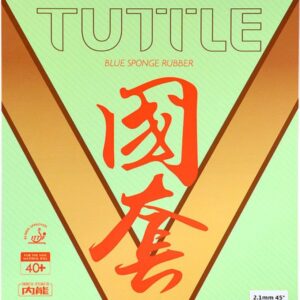 Накладка TUTTLE Beijing V national зеленая 45 град. на ракетки для настольного тенниса.