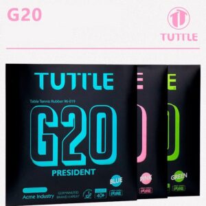 Накладка TUTTLE President G20 синяя 47.5 град. на ракетки для настольного тенниса.