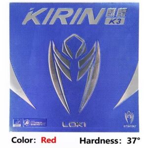Накладки LOKI Kirin3 (K3) красная 2.1mm на ракетки для настольного тенниса
