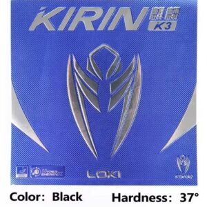 Накладки LOKI Kirin3 (K3) черная 2.1mm на ракетки для настольного тенниса