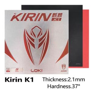 Накладки LOKI Kirin1 (K1) черная 2.1mm на ракетки для настольного тенниса
