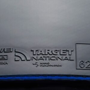 Накладка SANWEI TARGET national (3 generation) ср/ж черная на ракетки для настольного тенниса.