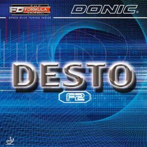 Накладка DONIC DESTO F2 красная для настольного тенниса