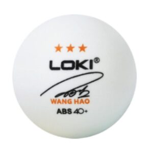 Мяч 50 шт LOKI 3 звезды 40+ для настольного тенниса