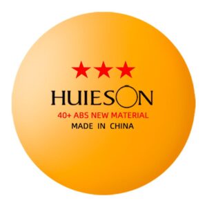 Мяч 50 шт. для настольного тенниса Huieson 3 звезды ABS 40+ 50 шт.жёлтый
