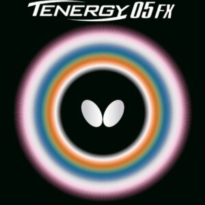 Накладка BUTTERFLY TENERGY 05FX красная 2.1мм для настольного тенниса