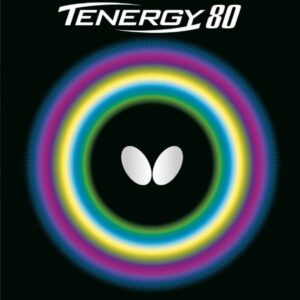 Накладка BUTTERFLY TENERGY 80 красная 2.1мм для настольного тенниса