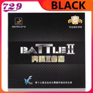 Накладка 729 BATTLE 2 Pro 39 град чёрная для настольного тенниса