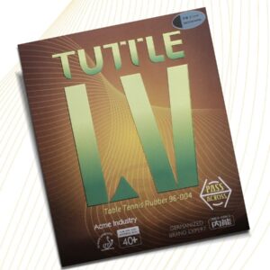 Накладка Tuttle LV красная на ракетки для настольного тенниса