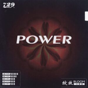 Накладка 729 BLOOM POWER 2.2 45 град красная для настольного тенниса
