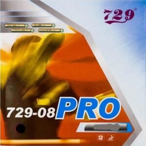 Накладка 729-08 Pro 45 град чёрная для настольного тенниса